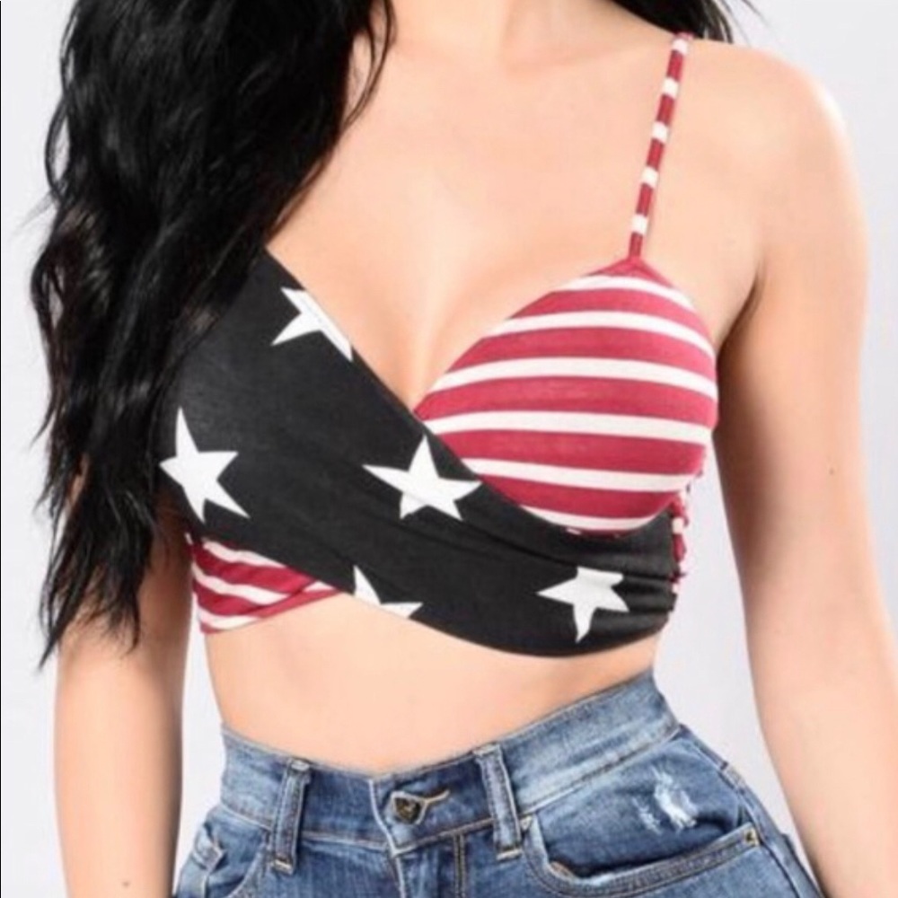 American Flag Top